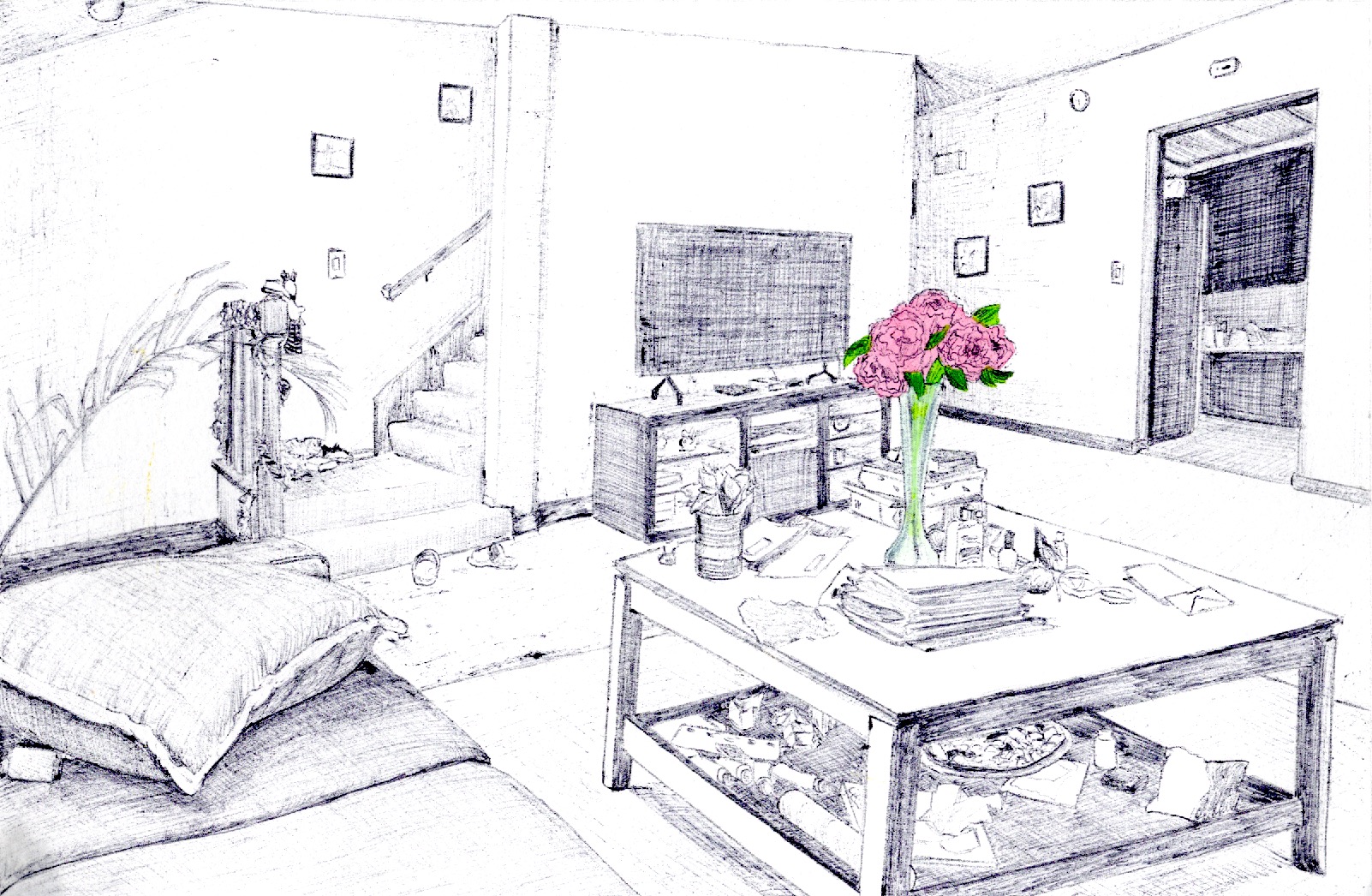 Living Room Sketch